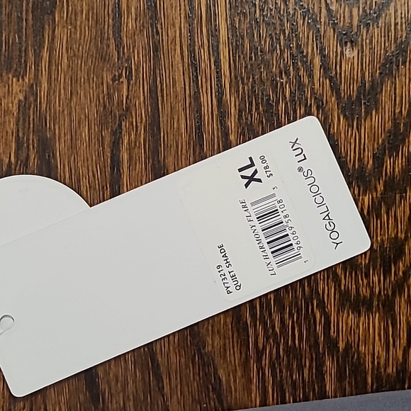 Yogalicious lux harmony flare leggings, xl,  quiet shade gray - Picture 5 of 9